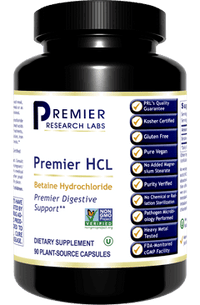 Thumbnail for Premier HCL 90 Capsules Premier Research Labs Supplement - Conners Clinic