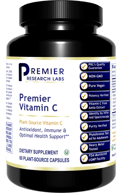 Premier Vitamin C 60 Capsules Premier Research Labs Supplement - Conners Clinic
