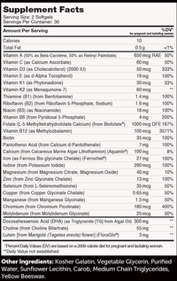 Thumbnail for Prenatal+DHA 60 softgels Zahler Supplement - Conners Clinic