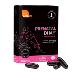 Prenatal+DHA 60 softgels Zahler Supplement - Conners Clinic