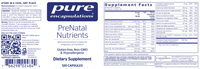 Thumbnail for PreNatal Nutrients 120 vcaps * Pure Encapsulations Supplement - Conners Clinic