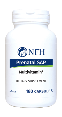 Prenatal SAP 180 Capsules NFH Supplement - Conners Clinic
