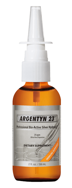 Pro Bio-Active Silver Hydrosol 23 ppm Vertical Spray 2 fl oz Argentyn 23 - Conners Clinic