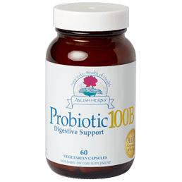 Probiotic 100B 60 Capsules Ayush Herbs - Conners Clinic