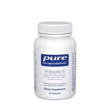 Probiotic-5 (dairy-free) 60 caps * Pure Encapsulations Supplement - Conners Clinic