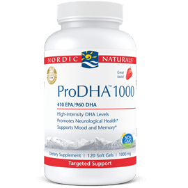 ProDHA 1000 120 Softgels Nordic Naturals Supplement - Conners Clinic