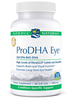 ProDHA Eye 60 Softgels Nordic Naturals Supplement - Conners Clinic