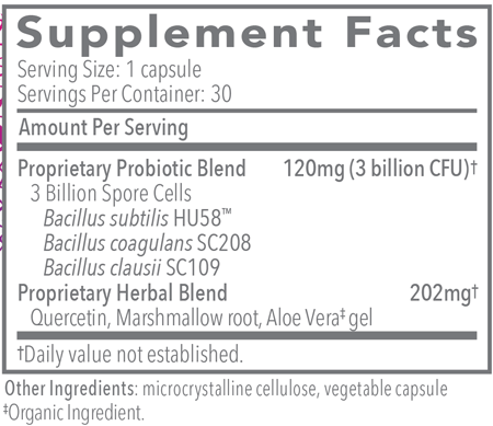 Proflora® 4R 30 Capsules Biocidin Supplement - Conners Clinic