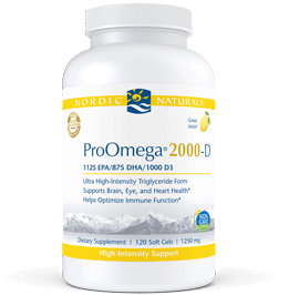 ProOmega 2000-D 120 Softgels Nordic Naturals Supplement - Conners Clinic