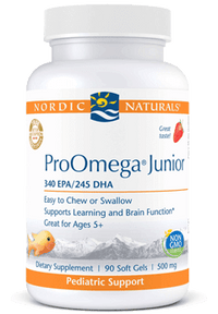 Thumbnail for ProOmega Junior 90 Softgels Nordic Naturals Supplement - Conners Clinic