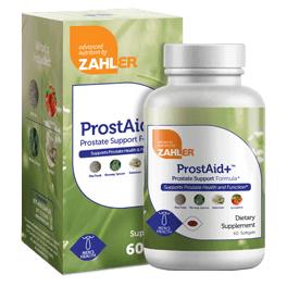 ProstAid+ 60 Softgels Zahler Supplement - Conners Clinic