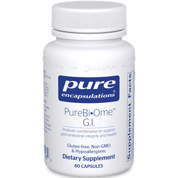 PureBiOme G.I. 60 caps * Pure Encapsulations Supplement - Conners Clinic