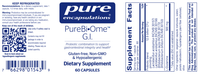 Thumbnail for PureBiOme G.I. 60 caps * Pure Encapsulations Supplement - Conners Clinic