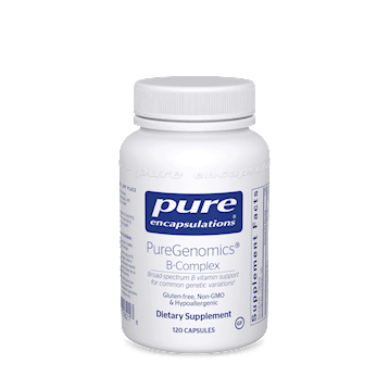 PureGenomics B-Complex 120 caps * Pure Encapsulations Supplement - Conners Clinic