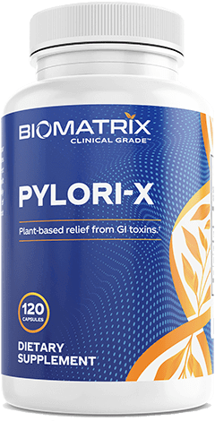 Pylori-X 120 Capsules BioMatrix Supplement - Conners Clinic