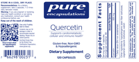 Thumbnail for Quercetin 250 mg 120 vcaps * Pure Encapsulations Supplement - Conners Clinic