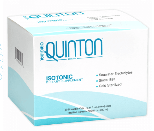 Quinton Isotonic - Structured Minerals - Liquid Vials Natural Partners Supplement - Conners Clinic