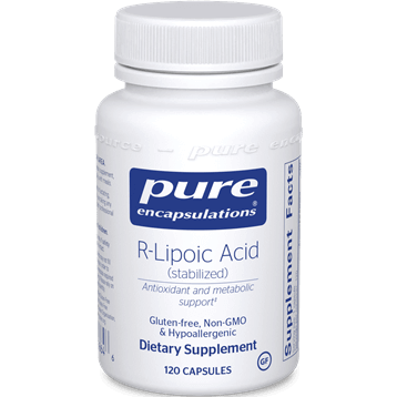 R-Lipoic Acid (stabilized) 120 vcaps * Pure Encapsulations Supplement - Conners Clinic