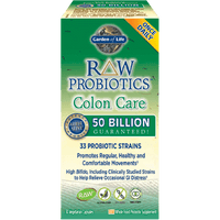 Thumbnail for RAW Probiotics Colon Care 30 vcaps * Garden of Life Supplement - Conners Clinic