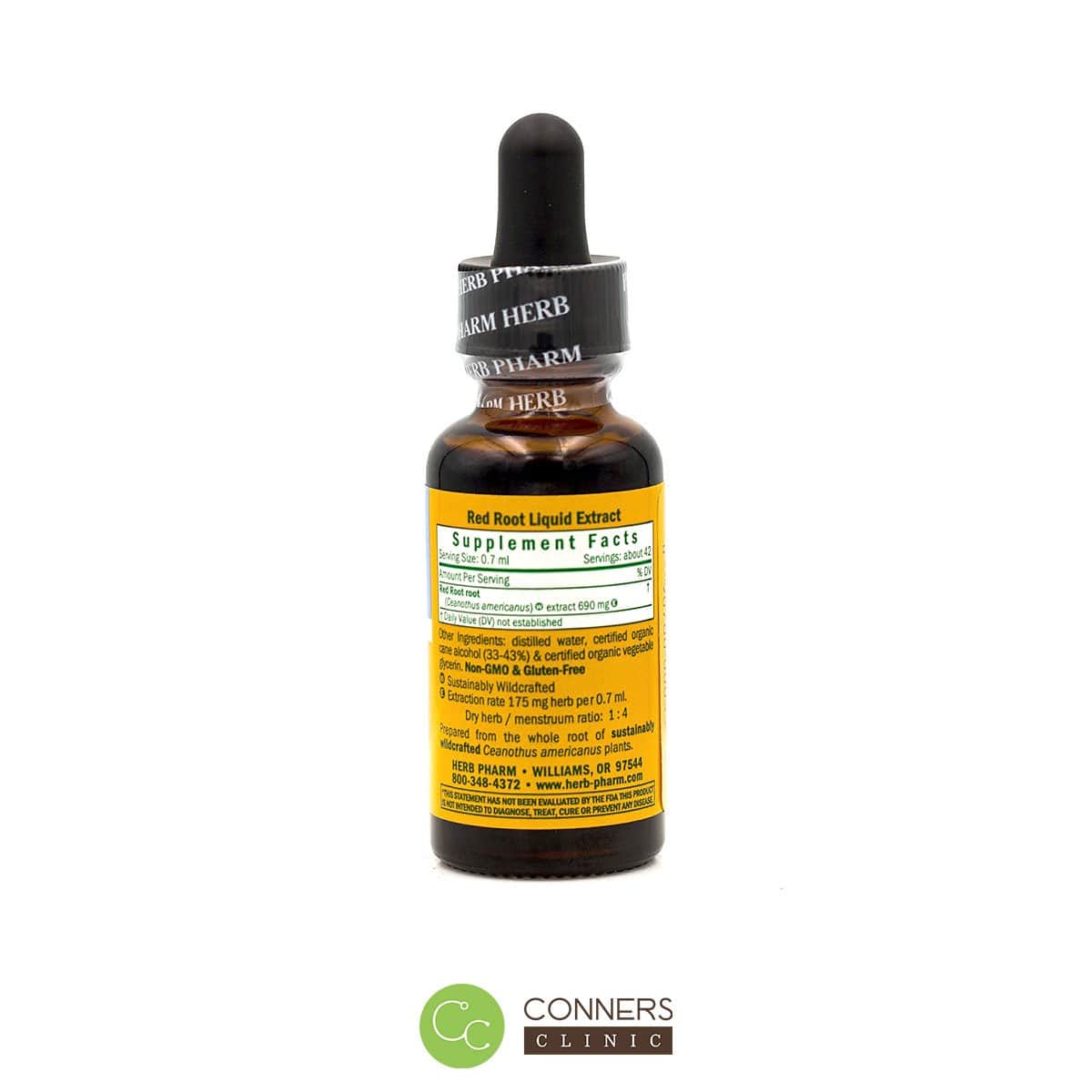 Red Root tincture Herb Pharm Supplement - Conners Clinic