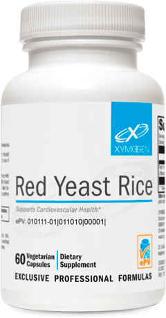 Red Yeast Rice 60 Capsules Xymogen Supplement - Conners Clinic
