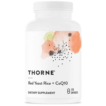Red Yeast Rice + CoQ10 120 caps Thorne Supplement - Conners Clinic