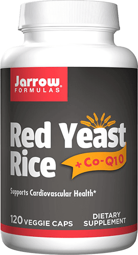 Red Yeast Rice + CoQ10 120 Capsules Jarrow Formulas Supplement - Conners Clinic