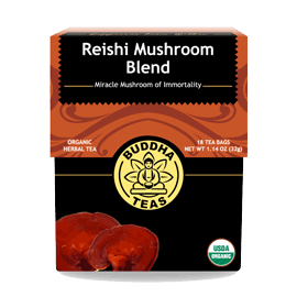 Reishi Mushroom Blend 18 Bags Buddha Teas - Conners Clinic