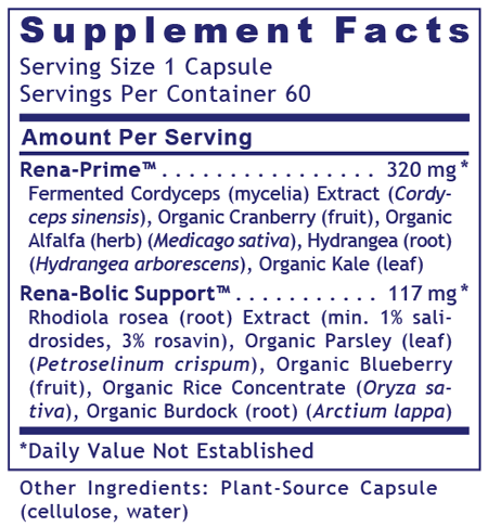 RenaVen- 60 caps Premier Research Labs Supplement - Conners Clinic