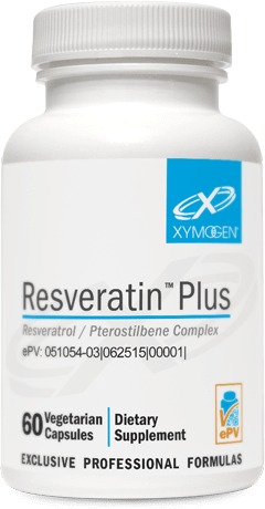 Resveratin™ Plus 60 Capsules Xymogen Supplement - Conners Clinic
