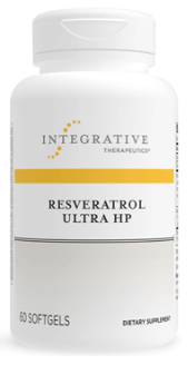 Resveratrol Ultra High Potency 60 gels * Integrative Therapeutics Supplement - Conners Clinic