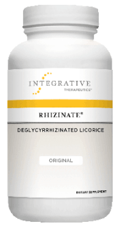 Thumbnail for Rhizinate DGL 100 chewtabs * Integrative Therapeutics Supplement - Conners Clinic