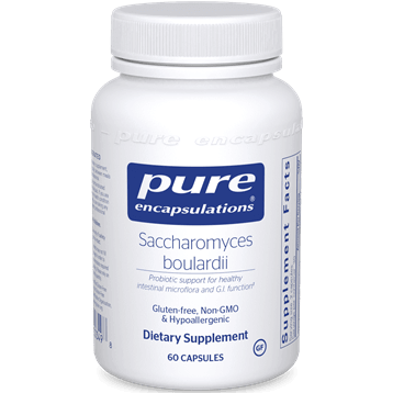 Saccharomyces boulardii 60 vcaps * Pure Encapsulations Supplement - Conners Clinic