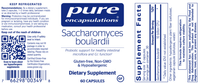 Thumbnail for Saccharomyces boulardii 60 vcaps * Pure Encapsulations Supplement - Conners Clinic