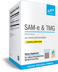Thumbnail for SAM-e & TMG Lemon 30 Servings Xymogen Supplement - Conners Clinic