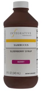 Sambucus Black Elderberry Syrup 8 fl oz * Integrative Therapeutics Supplement - Conners Clinic