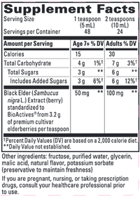Thumbnail for Sambucus Black Elderberry Syrup 8 fl oz * Integrative Therapeutics Supplement - Conners Clinic
