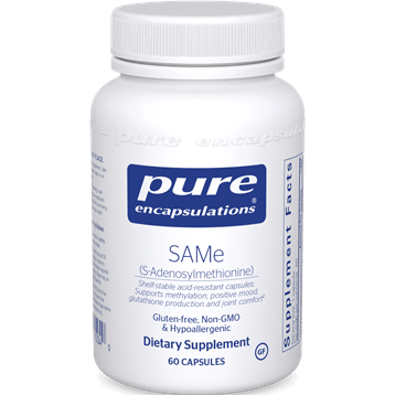 SAMe (S-Adenosylmethionine) 60 caps * Pure Encapsulations Supplement - Conners Clinic