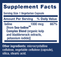 Thumbnail for Sea-Iodine™ 1000 mcg 60 Capsules Life Extension - Conners Clinic