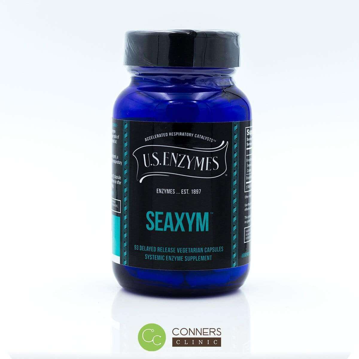 Seaxym Enzymes - 93 caps U.S. Enzymes Supplement - Conners Clinic