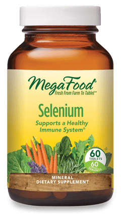 Selenium 60 Tablets Megafood Supplement - Conners Clinic