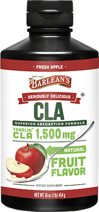 Thumbnail for Seriously Delicious CLA Fresh Apple 16 oz Barlean’s Supplement - Conners Clinic