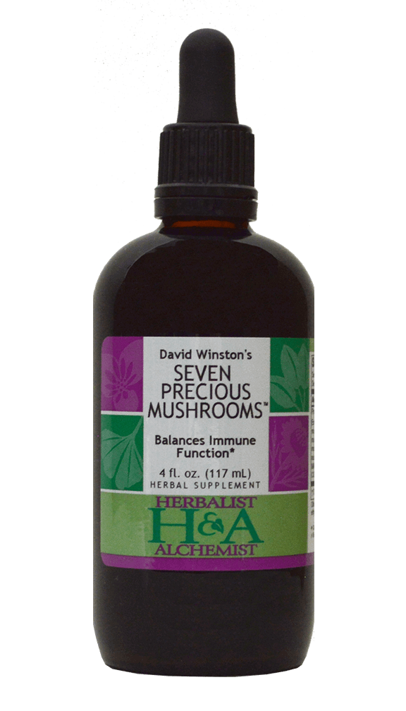 Seven Precious Mushrooms 4 oz Herbalist & Alchemist Supplement - Conners Clinic