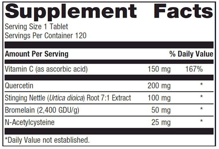 Sinuplex 120 tabs * Metagenics Supplement - Conners Clinic