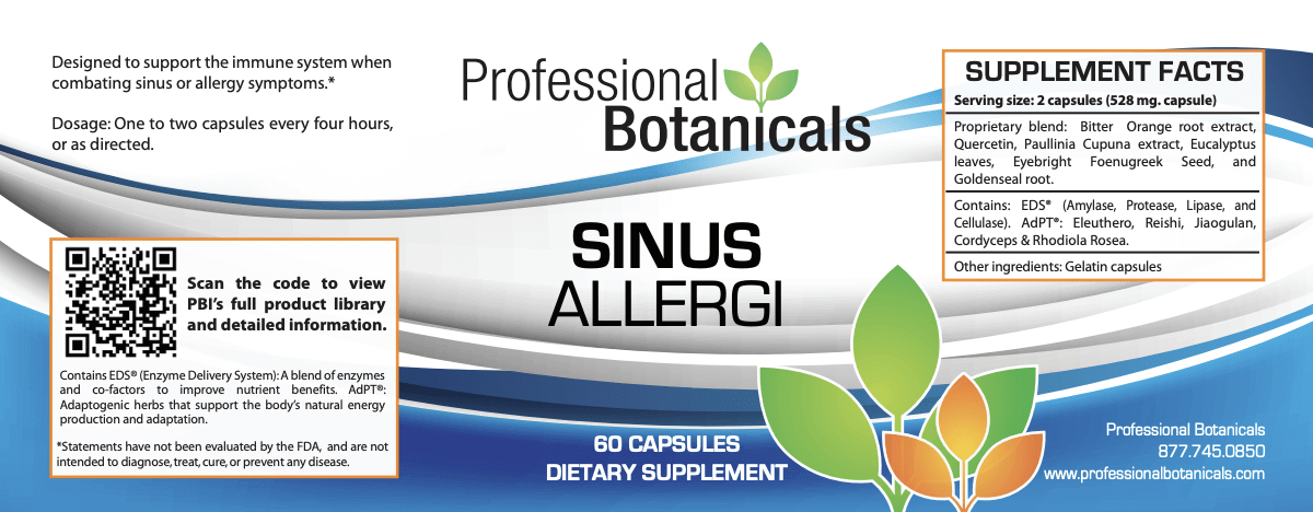 Sinus - 60 count Biotics Research Supplement - Conners Clinic