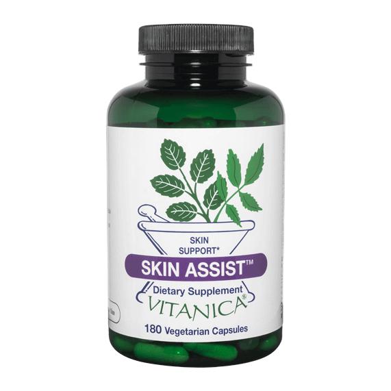 Skin Assist™ 180 Capsules Vitanica Supplement - Conners Clinic