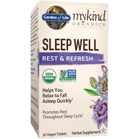 Thumbnail for Sleep Well Rest & Refresh, Organic 30 vtabs Garden of Life Supplement - Conners Clinic