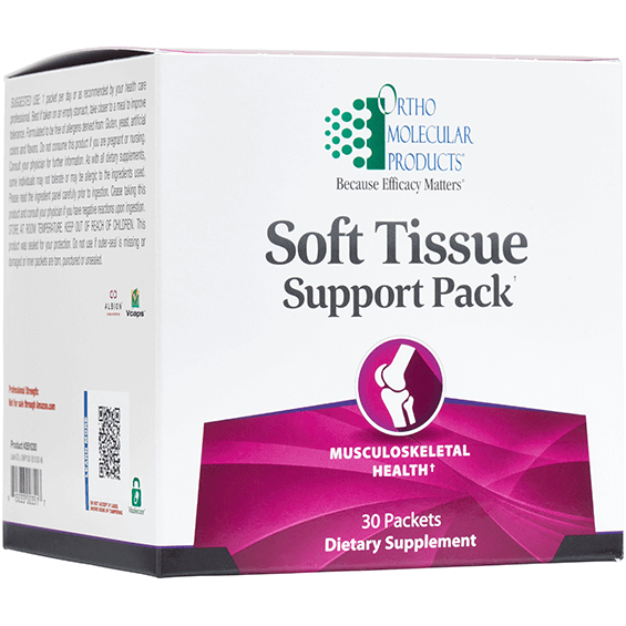 Soft Tissue Support Pack - 30 count (30 day supply) Ortho-Molecular Supplement - Conners Clinic