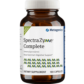 SpectraZyme Complete 180 Capsules * Metagenics Supplement - Conners Clinic