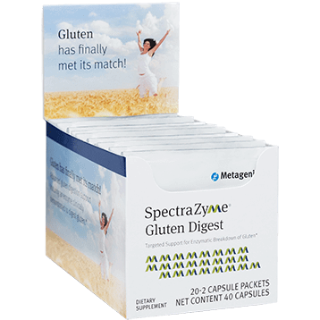 SpectraZyme Gluten Digest 20 Packets * Metagenics Supplement - Conners Clinic